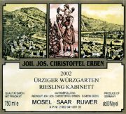 J J Christoffel_Ürziger Schwarzlay_kab 2002